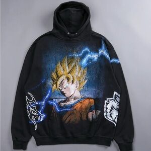 Darc Sport x Dragon Ball Z Goku Energy Hoodie Size Large Brand New Sold Out!